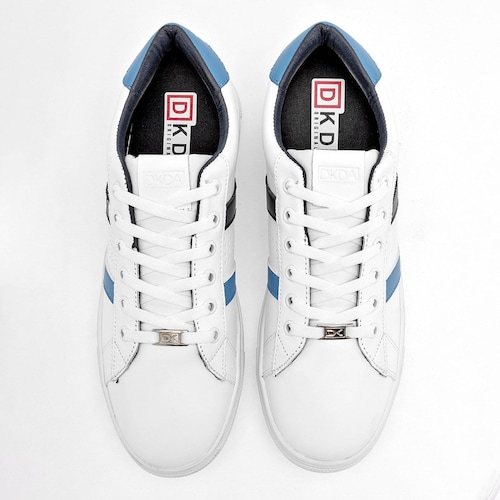 Jhos Dkda Tenis urbano para hombre blanco azul marino Codigo 125264F
