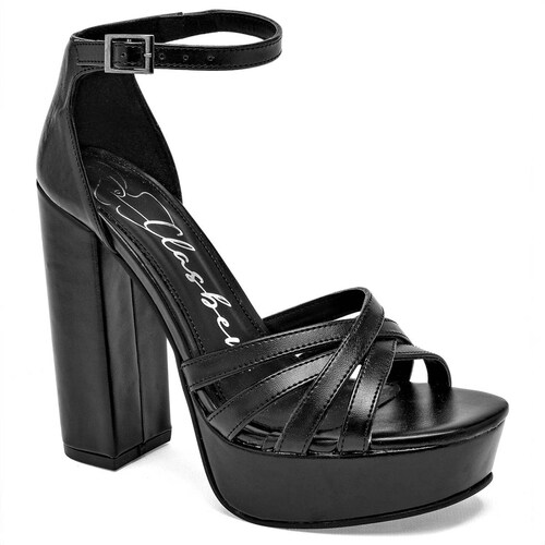 Clasben Zapatilla para mujer negro Codigo 124948E