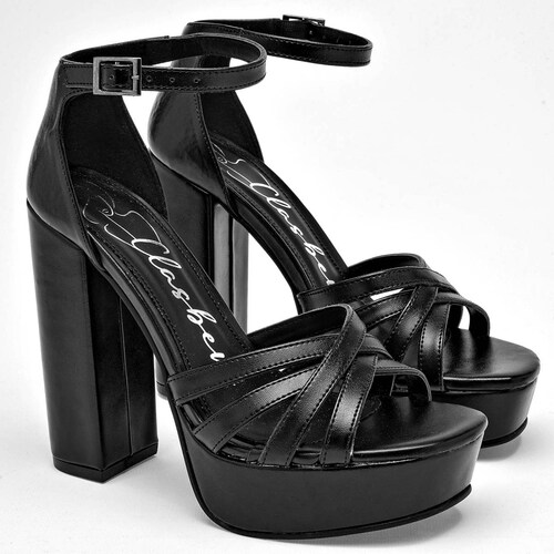Clasben Zapatilla para mujer negro Codigo 124948E