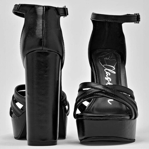 Clasben Zapatilla para mujer negro Codigo 124948E