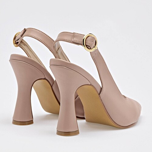 DCristian Zapatilla para mujer beige Codigo 125017E