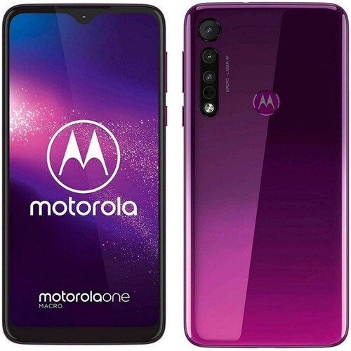 Motorola One Macro Violeta