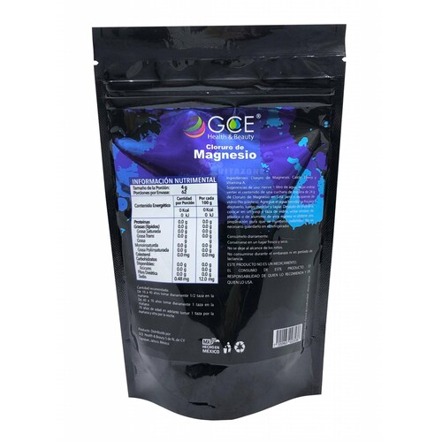 Cloruro de Magnesio en polvo 250 grs 