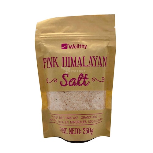 Sal del Himalaya 250 grs grano fino Pink Himalayan Salt 