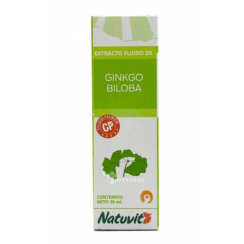 Ginkgo Biloba Extracto 30 ml Natuvit 