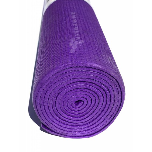 Tapete para Yoga 3mm Antiderrapante Pilates Morado