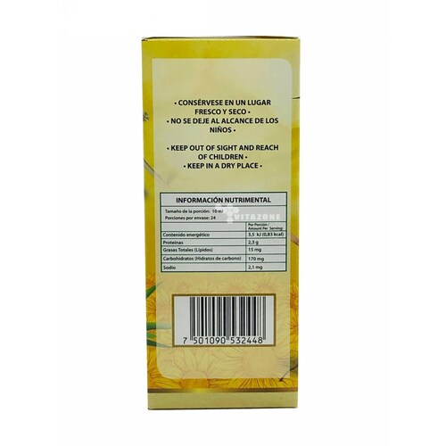 Jarabe de Abango con Propoleo sin azúcar 240 ml Therbal 