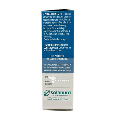 Gluconato de Zinc y Lisina 45 cápsulas Solanum 