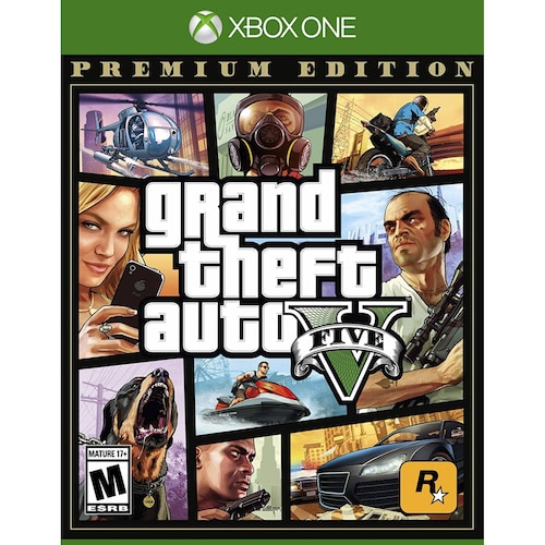 Xbox One GTA 5 / Grand Theft Auto V Premium Online Edition