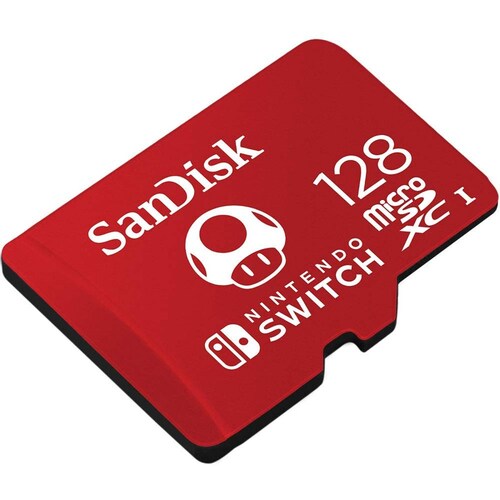 Memoria Micro SDXC 128GB Sandisk U3 Nintendo Switch