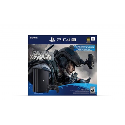 PS4 Pro 1TB Consola Call of Duty: Modern Warfare 2019 Bundle