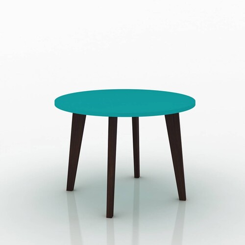 Mesa de Centro Lateral Buró Bertolini RT 3082 Turquesa