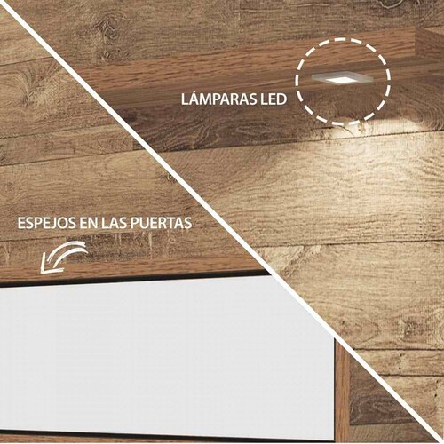 PANEL TV BERTOLINI PLATINUM RUSTICO PANTALLA HASTA 60 Pulg 