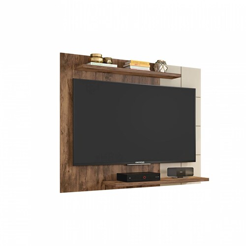 PANEL BERTOLINI CROSSP JATOBA OFF WHITE PANTALLA HASTA 58 Pulg 