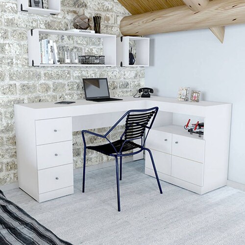 ESCRITORIO BERTOLINI JOB BLANCO