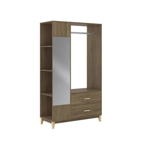ROPERO CLOSET MULTIUSOS BERTOLINI LE 6017 FREIJO