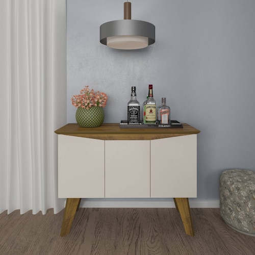 APARADOR BERTOLINI OASIS PINO OFF WHITE