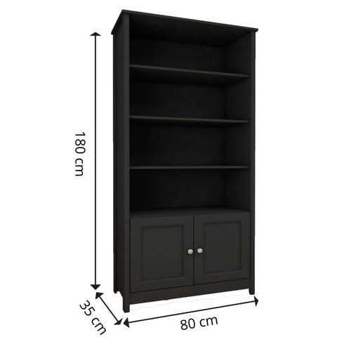 Estanteria Bertolini E 958 Negro.