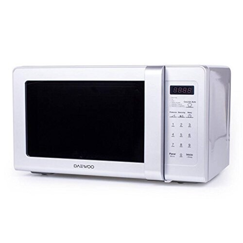 Horno Microondas 0.7P3 Apertura Manija Plata Acabado Espejo Daewoo