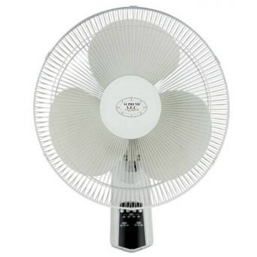 VENTILADOR DE PARED 16" BLANCO C/R MARCA SUPREME VEC PREMIUM