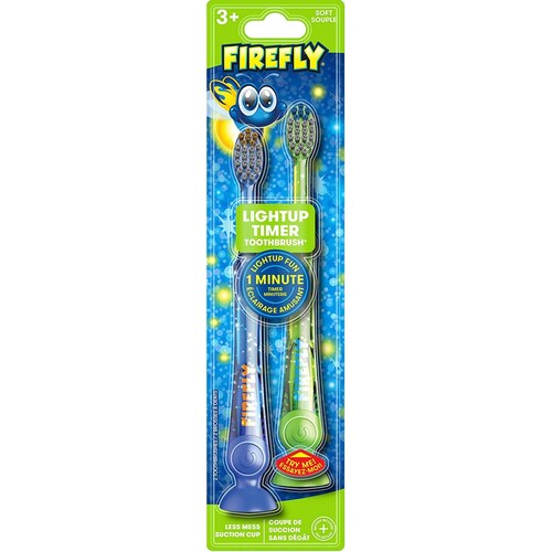 Cepillo de dientes para Niños con Luz Firefly 2 Blísters