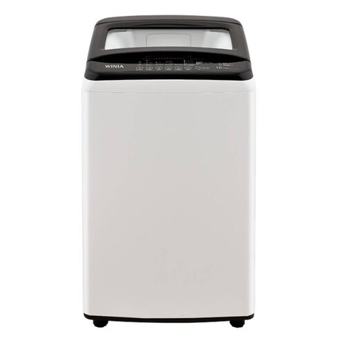 Lavadora 10 Kg Automática, Color Blanco Marca Daewoo / Winia