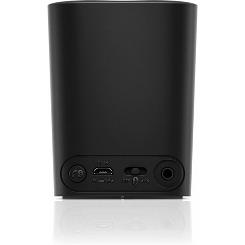 PHILIPS BT100B/37 Altavoz portátil 2 W Negro - Altavoces portátiles (4.44 cm, 2 W, Inalámbrico y alámbrico, A2DP,AVRCP,HFP, 10 m, Negro)