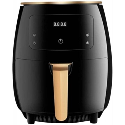 BONALTO Freidora de Aire, sin aceite, Capacidad 4.5 L (Negra, 4.5 L)
