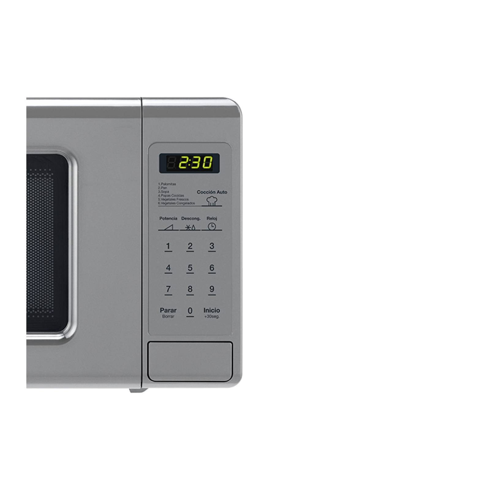 Horno de microondas mod. kor-661s 0.7p3 silver - Sears