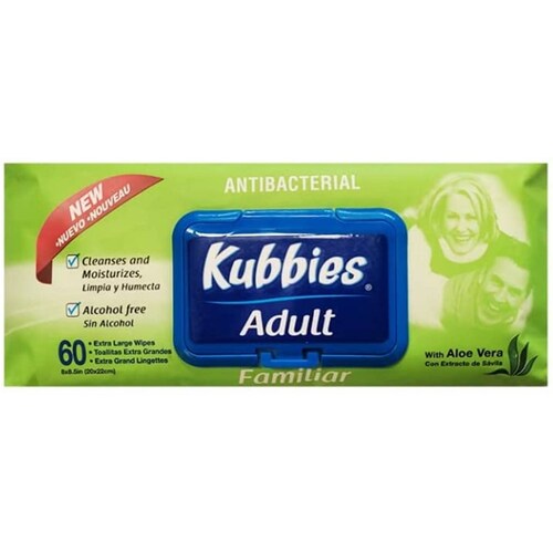 Set Desinfectante Antibacterial, Glesol, 100 Cubrebocas + Desinfectante Antibacterial Glesol 443 ml + 60 Toallitas Kubbies Adulto Antibacteriales con Aloe Vera (Natural)