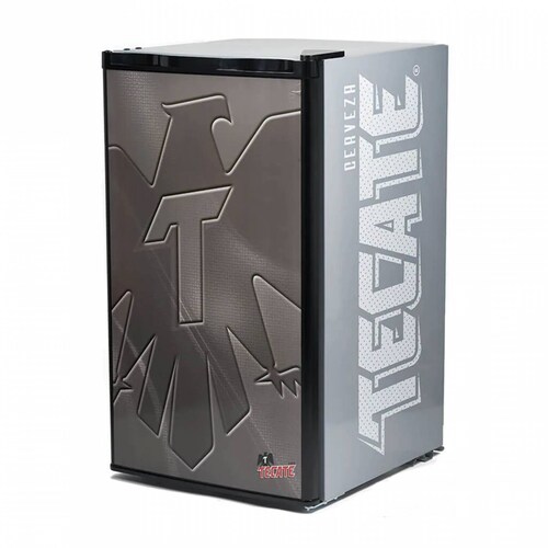 FRIGOBAR 3.2 PIES LOGO TECATE MARCA DACE.