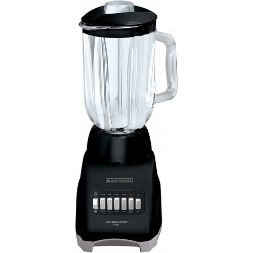 Licuadora mod. bl1000bg 10 vel. vaso de vidrio negra black + decker
