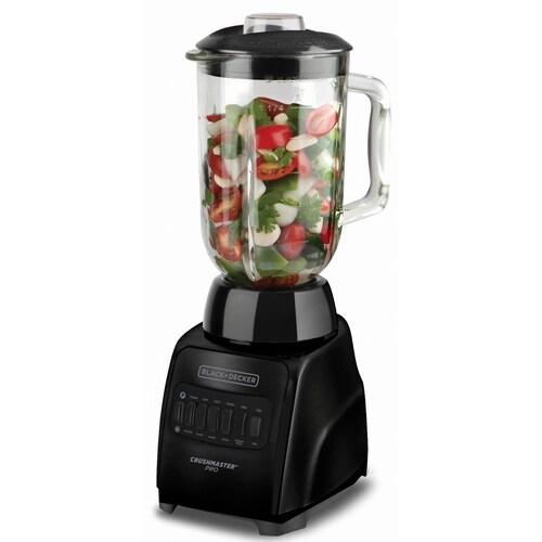 Licuadora mod. bl1000bg 10 vel. vaso de vidrio negra black + decker
