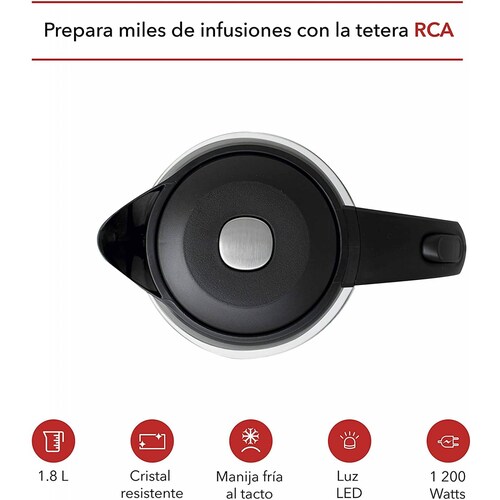 RCA Tetera Eléctrica con Infusor RC-329 : .com.mx: Hogar y Cocina