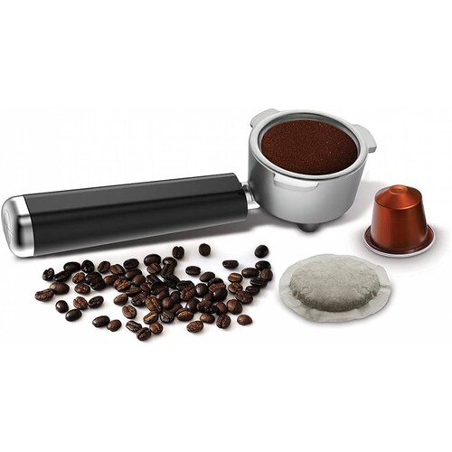 CAFETERA 19 BARES AUTOMATICA PRIMA LATTE ROJO/NEGRO OSTER