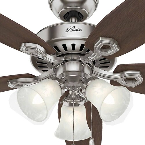 VENTILADOR 50" 5 ASPAS C/CADENA COLOR BRONZE C/LUZ MARCA HUNTER