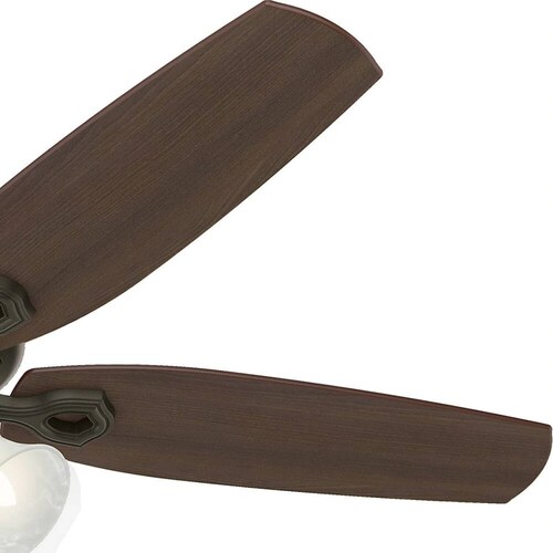 VENTILADOR 50" 5 ASPAS C/CADENA COLOR BRONZE C/LUZ MARCA HUNTER
