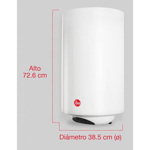 CALENTADOR ELECTRICO DEPOSITO MURAL 50L 120V MARCA RHEEM