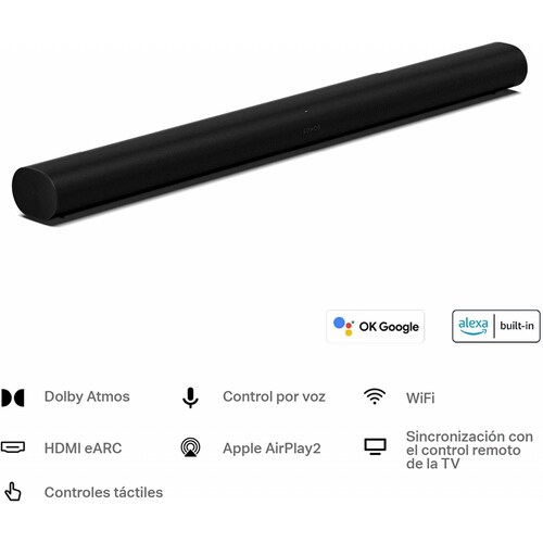 Arc-Negro Barra de sonido Sonos