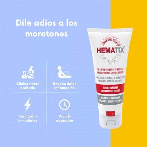Hematix Gel 15g Desvanecedor De Moretones, Hematomas, Piel 