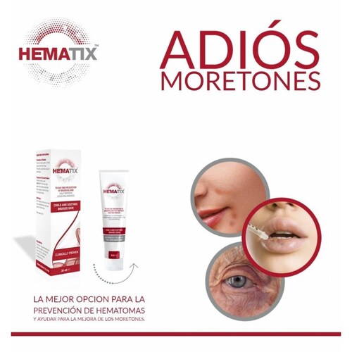 Hematix Gel 30g Desvanecedor De Moretones, Hematomas, Piel 