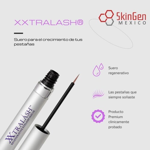 XXtralash Serum Para Crecimiento De Pestañas Suero, Ojos 3ml 