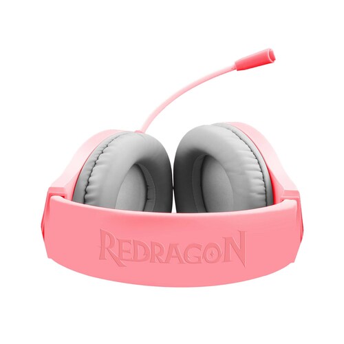 Audifonos Gamer Redragon Hylas Rosa H260P Con Luz Rgb 
