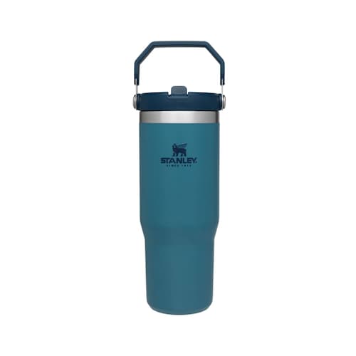 Termo Stanley Classic FLIP STRAW TUMBLER, 887 ML, Acero Inoxidable Azul oscuro