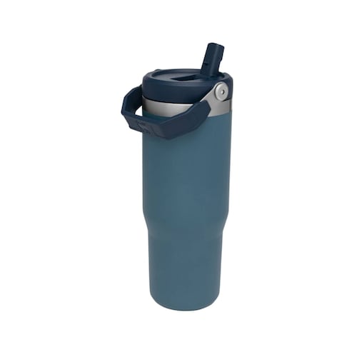 Termo Stanley Classic FLIP STRAW TUMBLER, 887 ML, Acero Inoxidable Azul oscuro