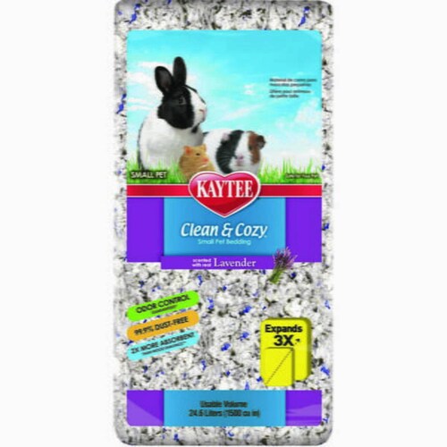 Sustrato para Conejo/cuyo Super Absorbente Lavanda 24.6 Lts