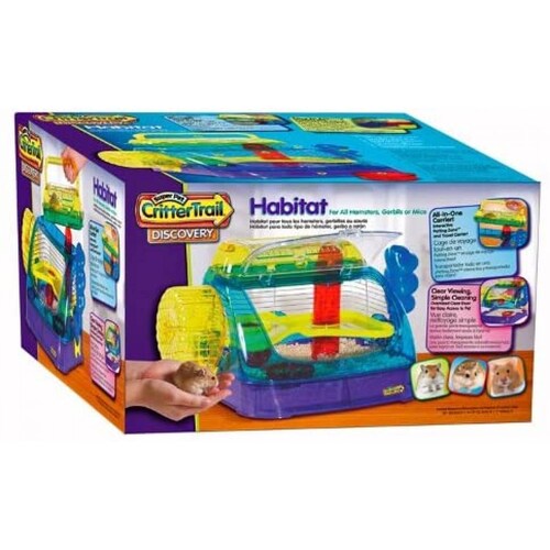 Habitad Kaytee Hamster Critter Tail Clear View