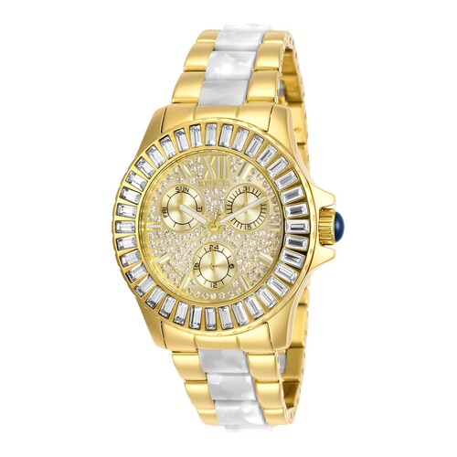 Reloj Invicta 29104 Dorado blanco para dama