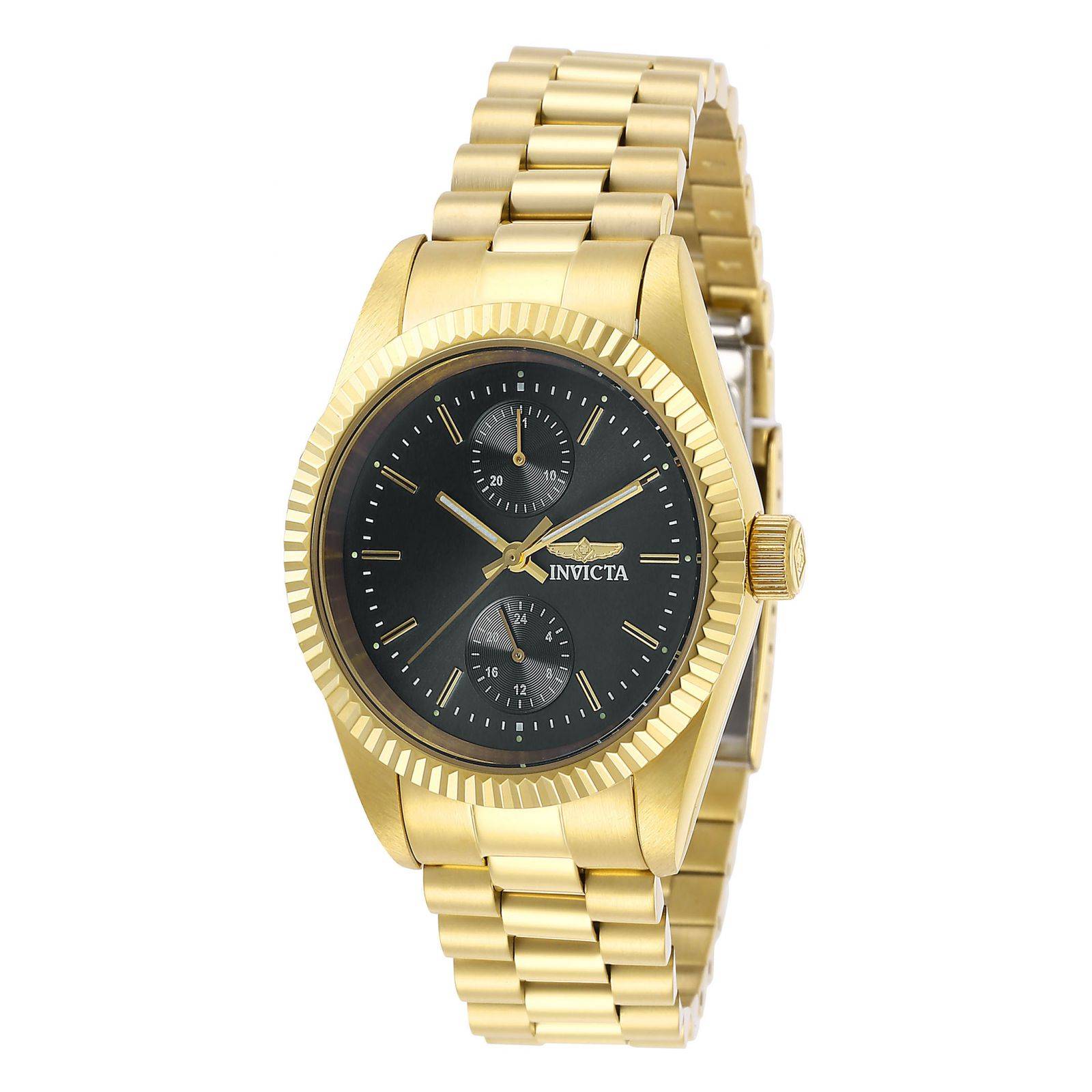 Reloj invicta baño de oro hot sale