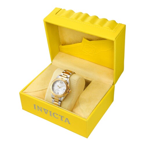Reloj Invicta 12852 Acero oro para dama